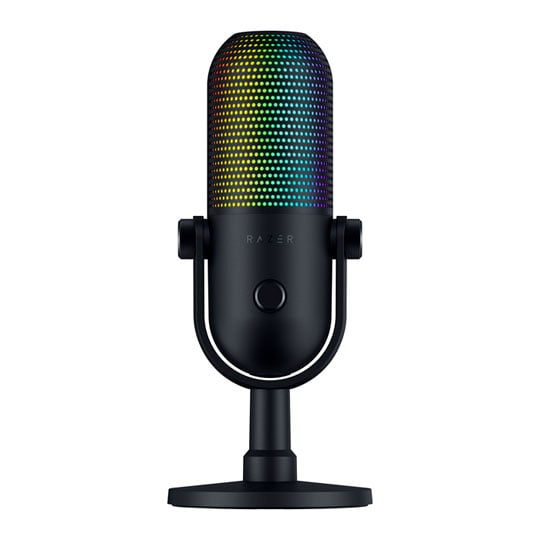Razer Seiren V3 Chroma 32-bit DSP Black USB Condenser Streaming Microphone : image 1