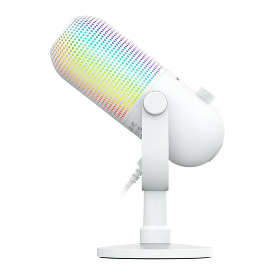 Razer Seiren V3 Chroma 32-bit DSP White USB Condenser Streaming Microphone : image 3
