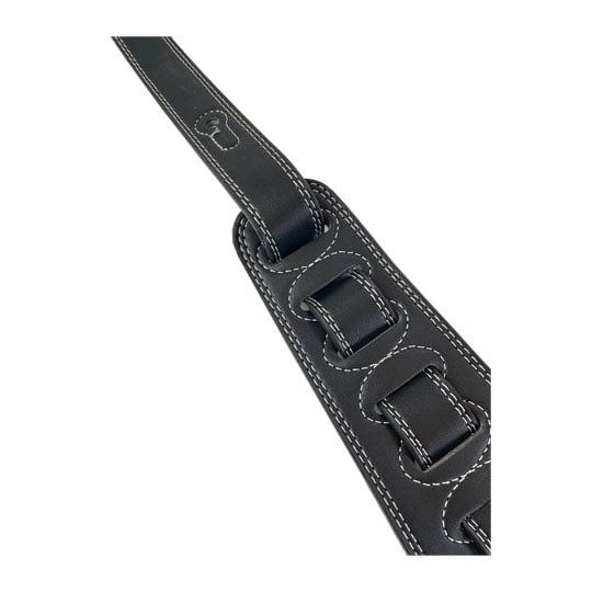 ISUZI BST11 Bass Guitar Strap Black : image 2