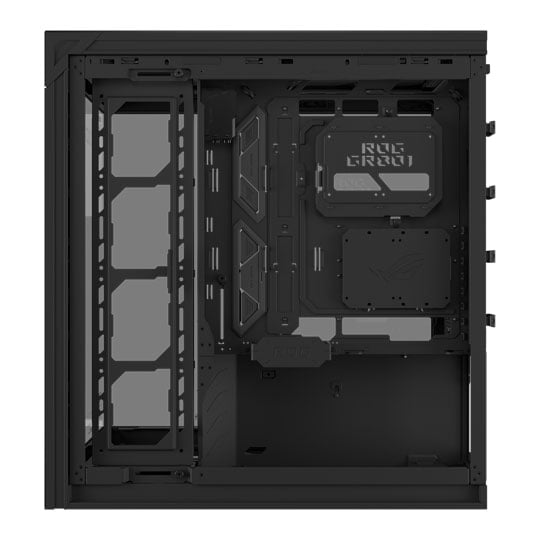 ASUS ROG Cronox ARGB Black Full Tower Curved Tempered Glass PC Case : image 4