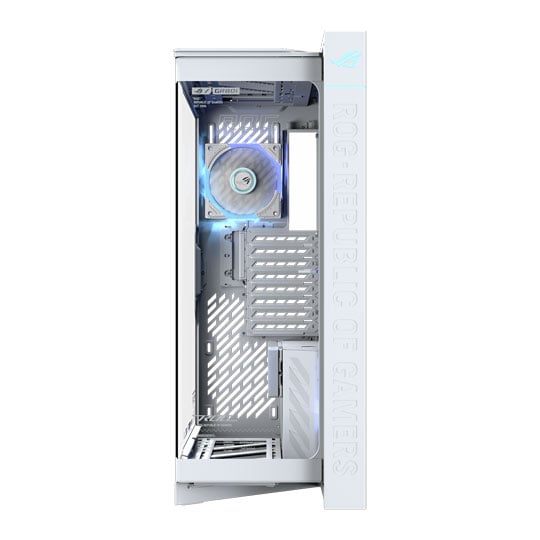 ASUS ROG Cronox ARGB White Full Tower Curved Tempered Glass PC Case : image 3