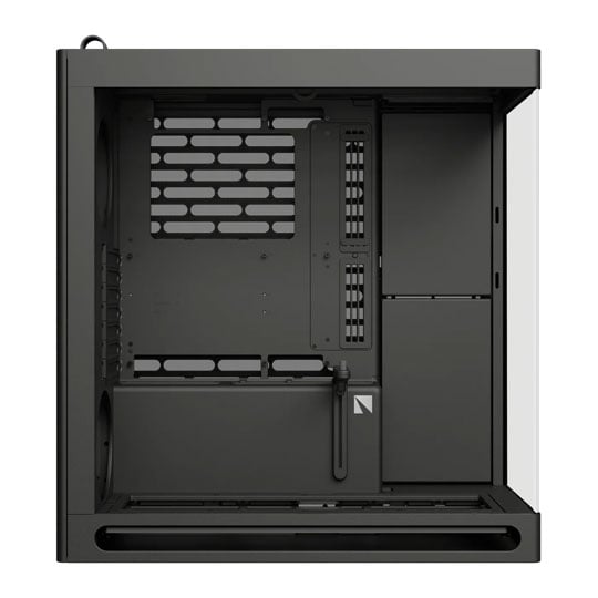 HAVN HS 360 Black Dual Chamber Mid Tower Tempered Glass PC Case : image 3