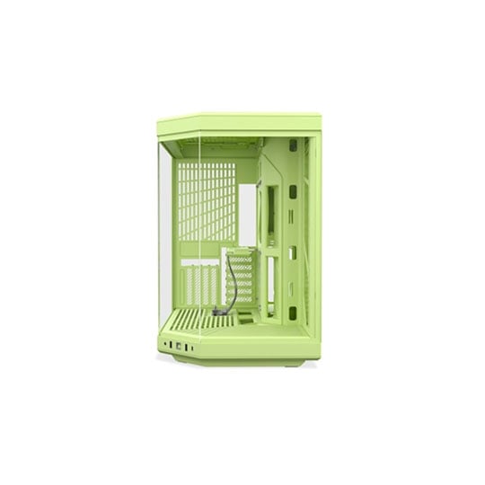 HYTE Y70 Matcha Milk Mid Tower Tempered Glass Dual Chamber PC Case : image 4