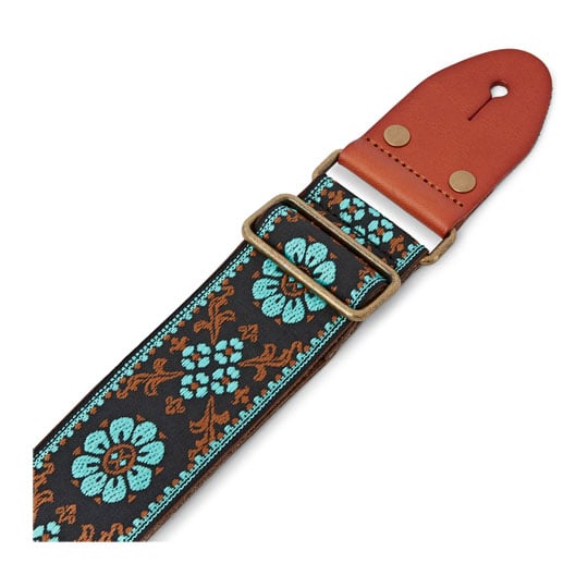 ISUZI GT-58 Suede Pattern Guitar Strap : image 2