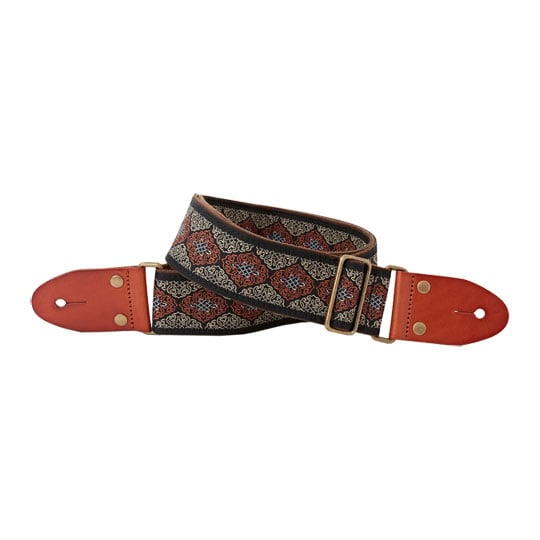 ISUZI GT-54 Suede Pattern Guitar Strap