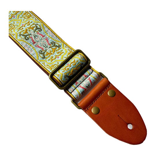 ISUZI GT-53 Suede Pattern Guitar Strap