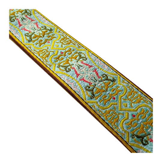 ISUZI GT-53 Suede Pattern Guitar Strap : image 3