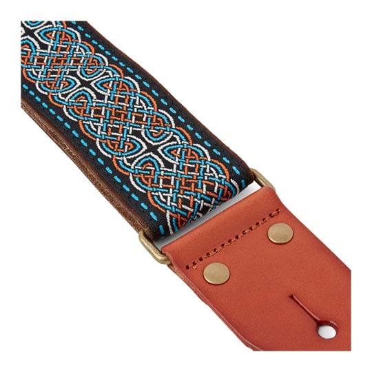 ISUZI GT-52 Suede Pattern Guitar Strap : image 2