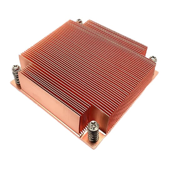 Dynatron Q1 Copper 1U Passive CPU Cooler Dynatron Q1 Copper 1U Passive CPU Cooler