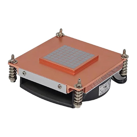 Dynatron Q3 Black 1U Server Radial Blower Fan CPU Air Cooler : image 3