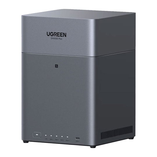 Open Box UGREEN NASync DH4300 Plus 4 Bay NAS Enclosure 2.5"/3.5" HDD/SSD : image 1