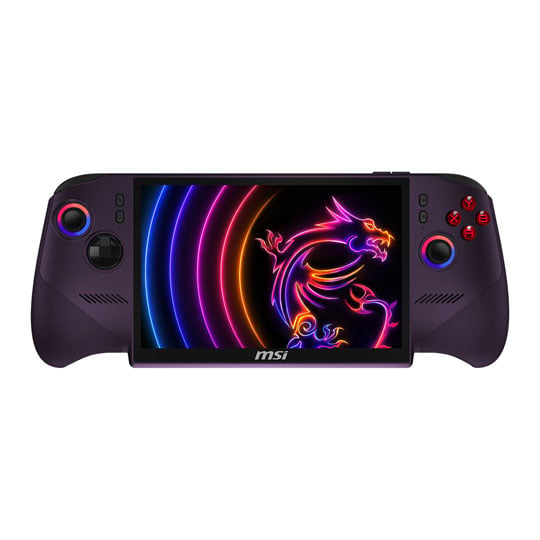 Open Box MSI Claw 8 EX AI+ CG3EM-017UK Launch Pack Intel Arc G3 Extreme Handheld Gaming Console : image 2