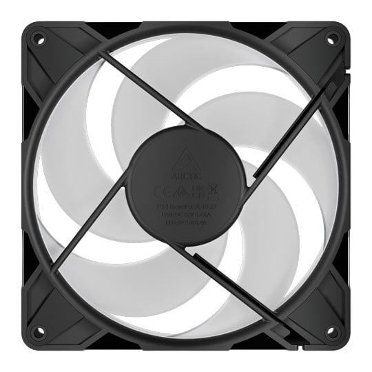 Arctic P14 Pro 140mm Black Reverse Blade ARGB PWM Triple Fan Pack : image 3