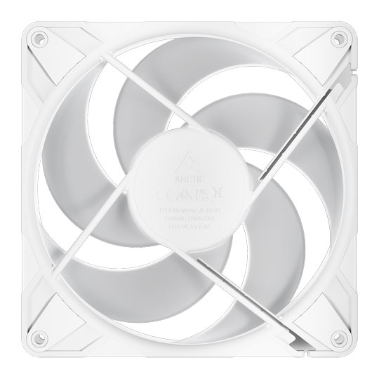 Arctic P14 Pro 140mm White Reverse Blade ARGB PWM Triple Fan Pack : image 3