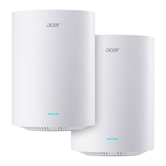 Acer Connect Ovia T360 Wi-Fi 7 Dual Band Mesh Router 2 Pack Acer Connect Ovia T360 Wi-Fi 7 Dual Band Mesh Router 2 Pack