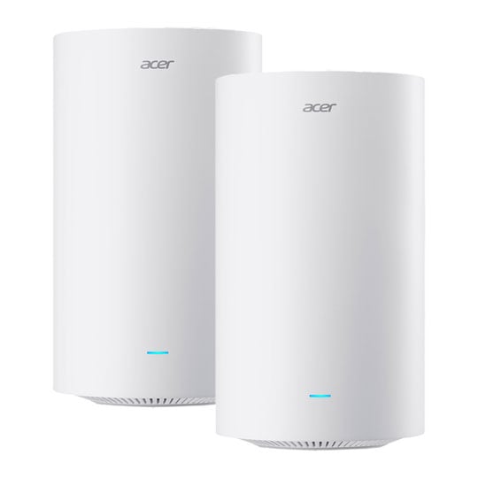 Acer Connect Ovia T520 Wi-Fi 7 Tri Band Mesh Router 2 Pack Acer Connect Ovia T520 Wi-Fi 7 Tri Band Mesh Router 2 Pack