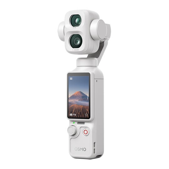 DJI Osmo Pocket 4P Vlog Combo 4K240 Video (Pearl White) : image 2