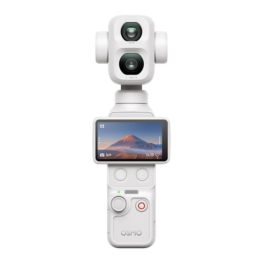DJI Osmo Pocket 4P Vlog Combo 4K240 Video (Pearl White) : image 3