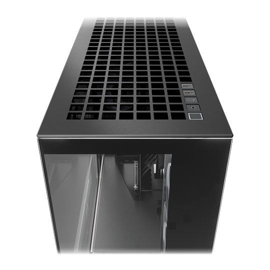 Arctic Xtender Clear Glass Black ARGB Mid Tower Tempered Glass PC Case : image 4