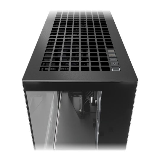 Arctic Xtender VG Clear Glass Black ARGB Mid Tower Tempered Glass PC Case : image 4