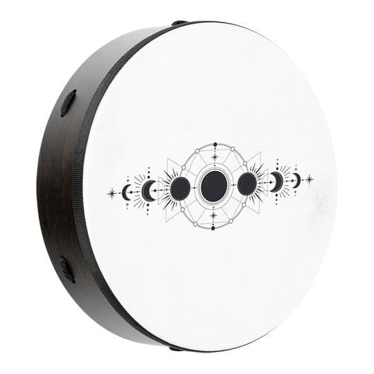 Meinl 14" Ritual Drum, Moon Phases, True Feel Synthetic Head : image 2
