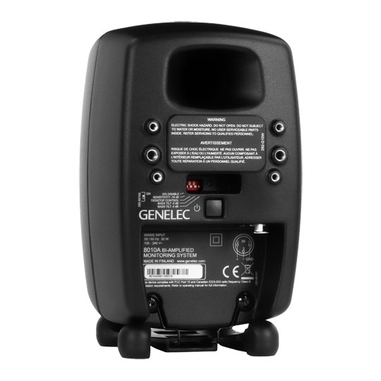 Genelec 8010A Compact 2-way Active Monitor (Black) : image 4