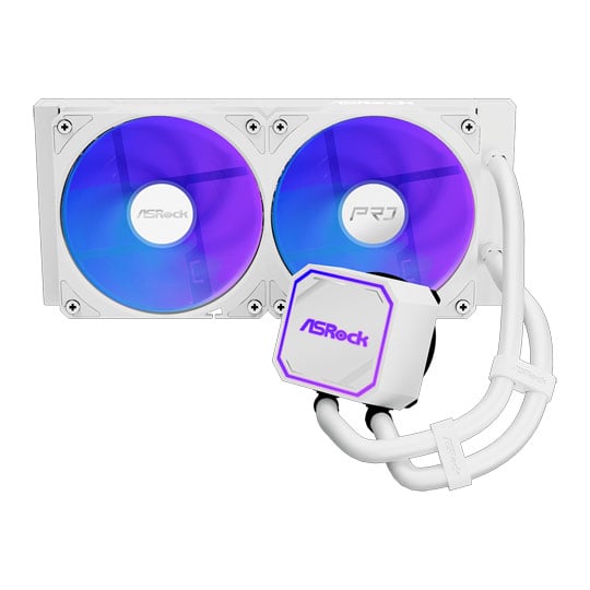 ASRock Challenger 240 Digital White All in One Liquid CPU Cooler : image 2