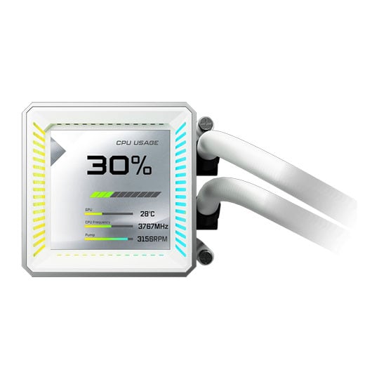 ASRock Steel Legend 360 LCD White All in One Liquid CPU Cooler : image 4