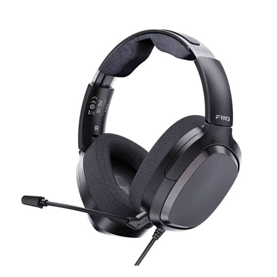 FiiO FG3 Over-Ear Gaming Headset with Noise Cancelling Microphone - BLACK : image 1