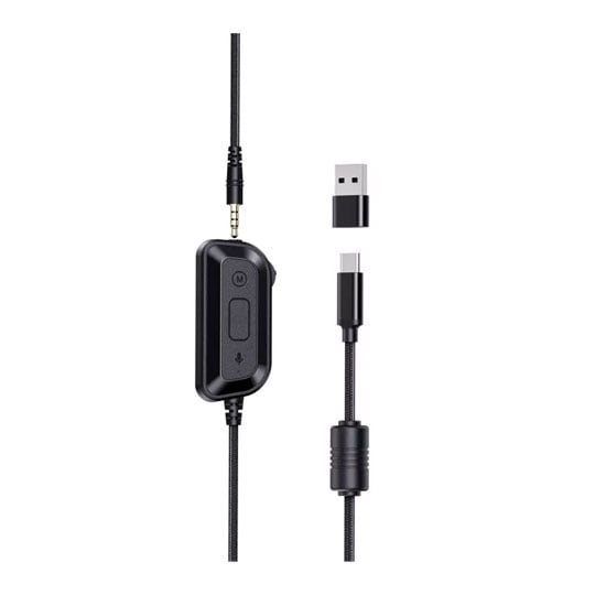 FiiO FG3 Over-Ear Gaming Headset with Noise Cancelling Microphone - BLACK : image 3
