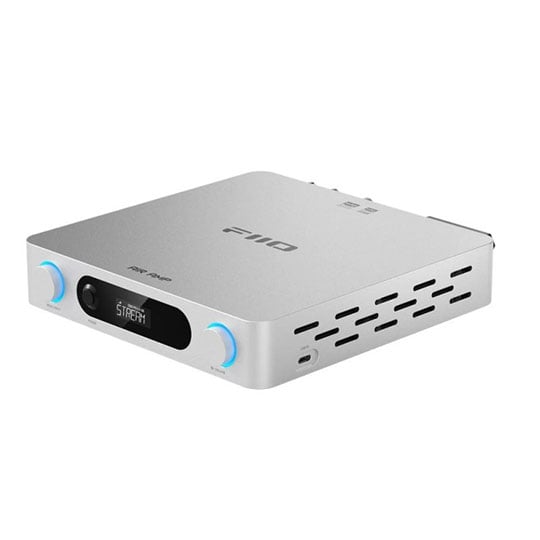 FiiO AIR AMP Music Streamer, DAC and Power Amp - SILVER : image 1