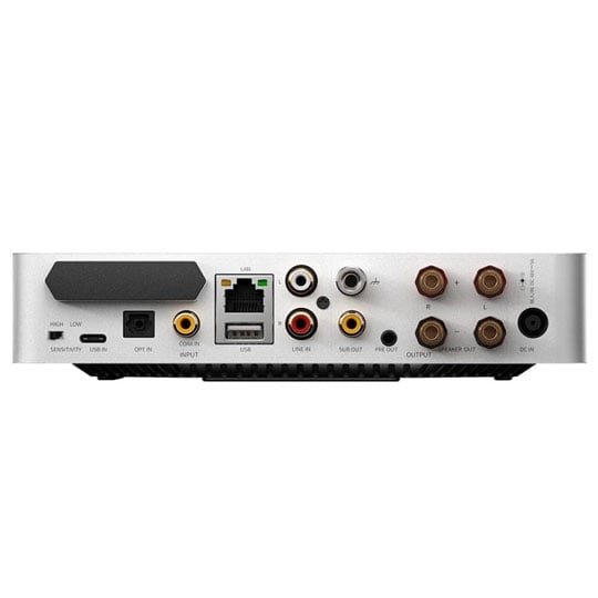 FiiO AIR AMP Music Streamer, DAC and Power Amp - SILVER : image 3