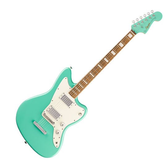 Squier - Paranormal Baritone Jazzmaster HH, Laurel Fingerboard, Parchment Pickguard, Sea Foam Green : image 1