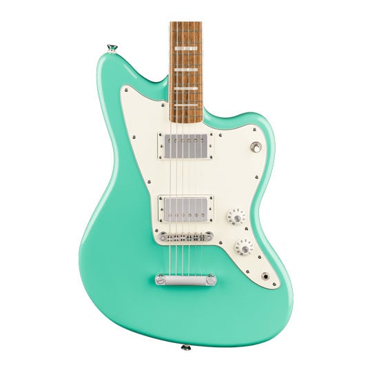 Squier - Paranormal Baritone Jazzmaster HH, Laurel Fingerboard, Parchment Pickguard, Sea Foam Green : image 2