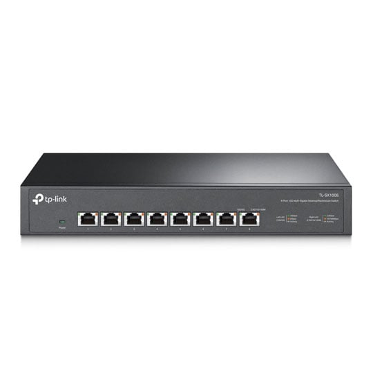 Open Box TP-LINK TL-SX1008 8-Port 10G Unmanaged Desktop Switch : image 2