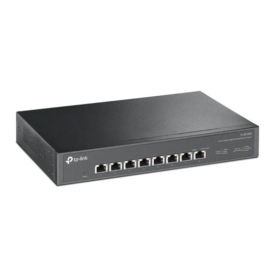 Open Box TP-LINK TL-SX1008 8-Port 10G Unmanaged Desktop Switch : image 3