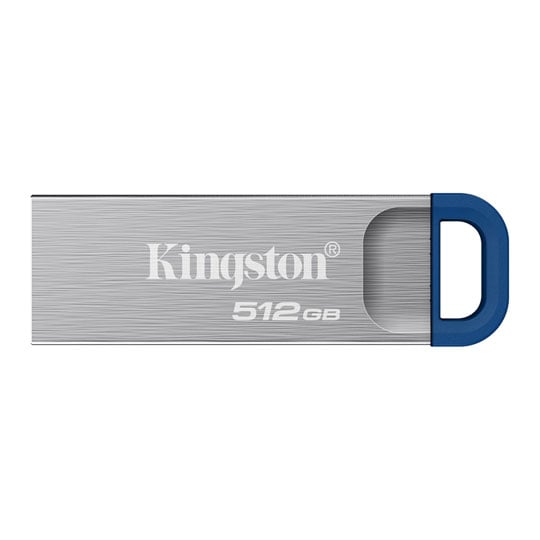 Kingston DataTraveler Kyson Silver 512GB USB 3.2 Gen 1 Flash Drive : image 1