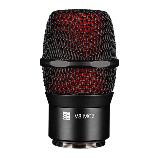 sE Electronics V8 MC2 Dynamic Microphone Capsule, Black : image 1