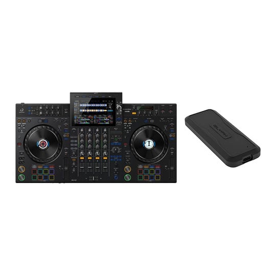 AlphaTheta XDJ-AZ + 1TB Glyph Atom EV External SSD : image 1