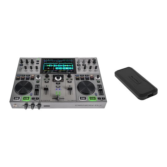 Denon DJ PRIME GO+ + 1TB Glyph Atom EV External SSD : image 1