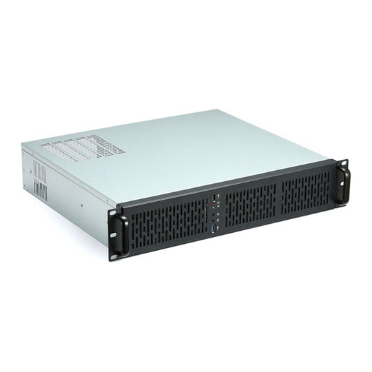 Open Box Codegen 2U Rackmount 405mm Deep 3 x 80mm HDB PWM Black Fans Included : image 1