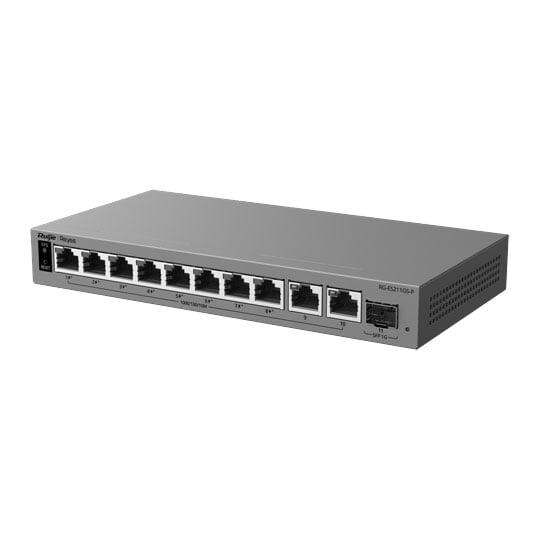 Ruijie RG-ES211GS-P 11-Port Layer 2 Smart Managed Switch : image 2