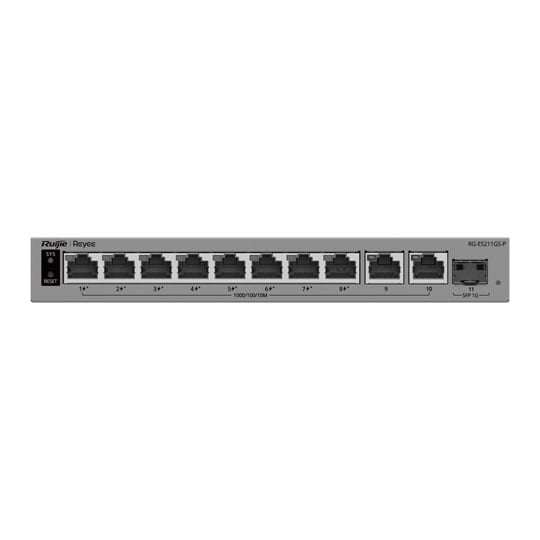 Ruijie RG-ES211GS-P 11-Port Layer 2 Smart Managed Switch : image 3