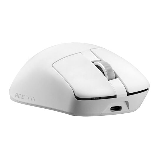 ASUS ROG Gladius IV Ace Moonlight White Optical Wireless Gaming Mouse : image 4