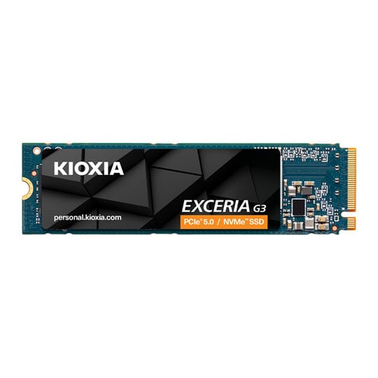 Kioxia Exceria G3 1TB M.2 (2280) PCIe Gen 5 NVMe SSD / Solid State Drive Kioxia Exceria G3 1TB M.2 (2280) PCIe Gen 5 NVMe SSD / Solid State Drive