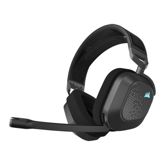 CORSAIR HS80 v2 MAX Wireless Steel Grey Over-Ear Gaming Headphones : image 1