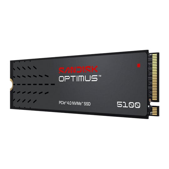 SANDISK OPTIMUS 5100 500GB M.2 (2280) PCIe Gen 4 NVMe SSD / Solid State Drive SANDISK OPTIMUS 5100 500GB M.2 (2280) PCIe Gen 4 NVMe SSD / Solid State Drive