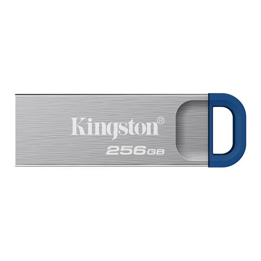 Kingston DataTraveler Kyson Silver 256GB USB 3.2 Gen 1 Flash Drive : image 1