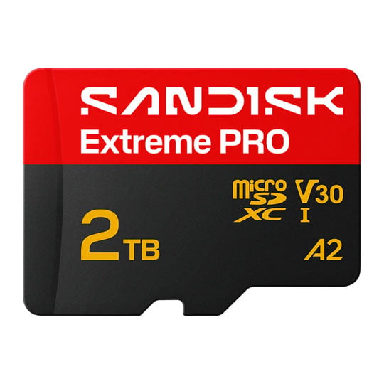 SanDisk Extreme PRO 2TB A2 V30 microSDXC UHS-I SD Card : image 1