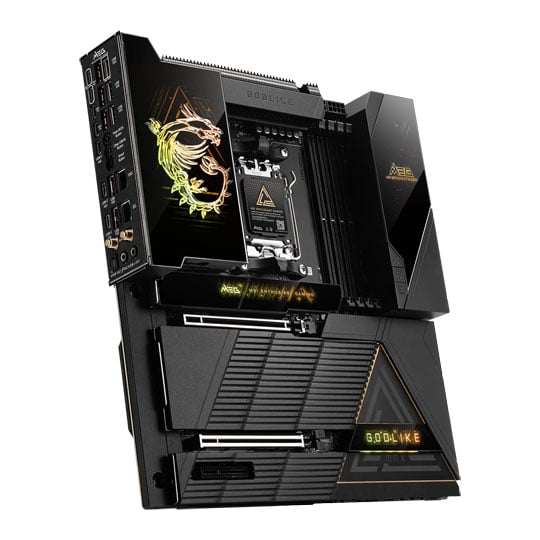 MSI MEG X870E Godlike MAX AM5 DDR5 PCIe 5.0 E-ATX Enthusiast Motherboard : image 3
